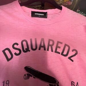 DSQUARED2 Vibrant Pink Tee